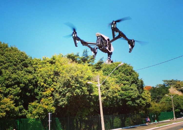 Drones para fiscalizar trânsito e segurança em Goiânia são aprovados por vereadores | Foto: Instagram/ Drone Solutions