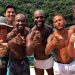 Neymar curte festa ao lado de amigos famosos: Luciano Huck, Medina, Thiaguinho, Zulu e Bruninho | Foto: Reprodução/ Redes Sociais