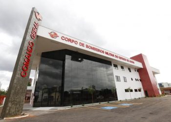 Novo quartel do Corpo de Bombeiros Militar do Estado de Goiás (CBMGO) no Jardim América, em Goiânia | Foto: Divulgação