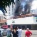 Incêndio atinge panificadora em Goiânia | Foto: Leitor/ WhatsApp