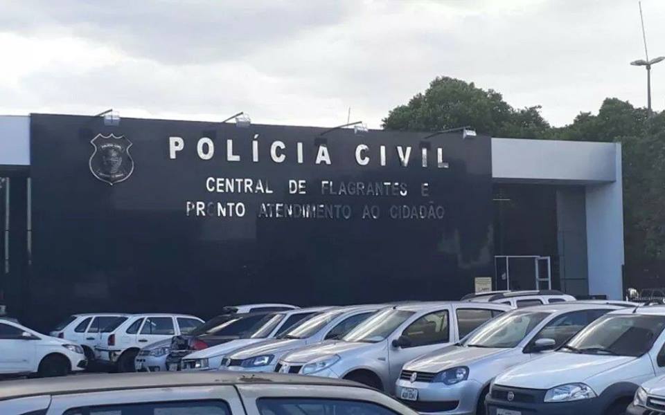Central de Flagrantes da Polícia Civil em Goiânia | Foto: Reprodução