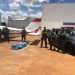 GRAer localizou droga dentro de avião em Goiânia | Foto: Divulgação/PM