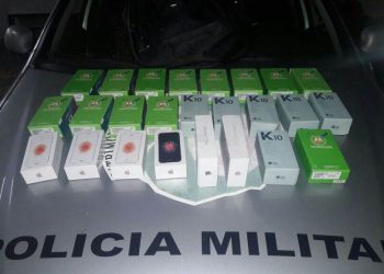 Homem é preso após roubar 13 celulares em shopping em Goiânia | Foto: Divulgação/ PM
