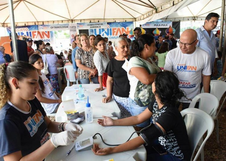 Vila Redenção recebe serviços no evento Unifan na sua Comunidade | Foto: Divulgação/ Unifan