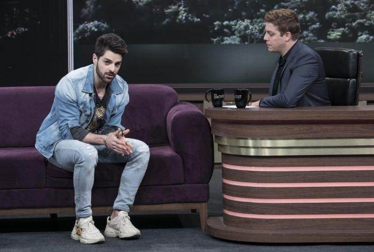 Alok em entrevista no Programa do Porchat | Foto: Edu Moraes/Record TV