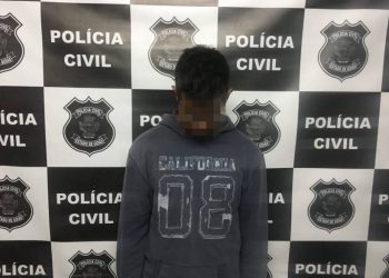 Vitor foi preso em Caldas Novas após ir a delegacia da comarca como testemunha em inquérito policial | Foto: Divulgação/PC