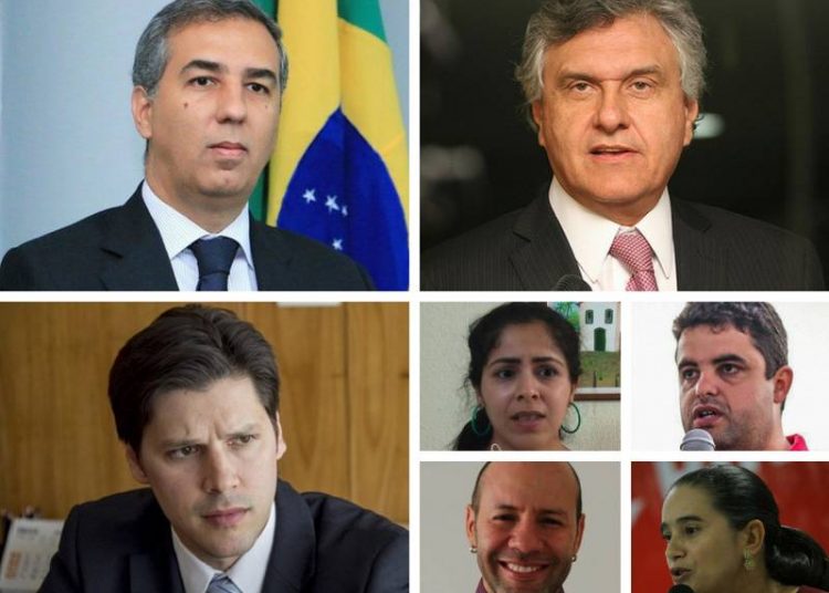 Caiado, Eliton e Vilela têm maiores patrimônios entre candidatos ao Governo de Goiás | Foto: Montagem / Folha Z