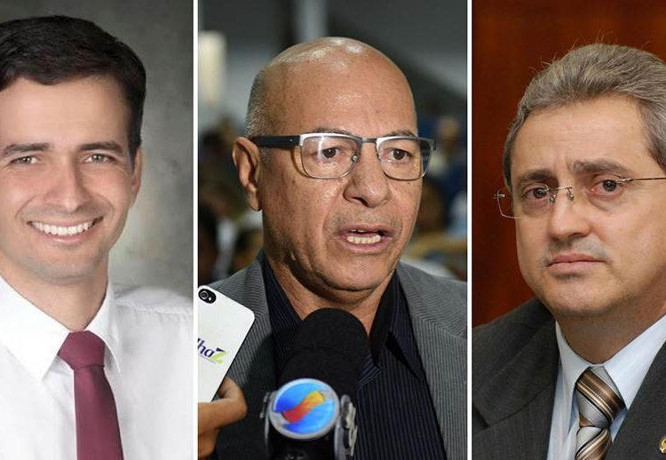 Max Menezes, Professor Alcides e Ozair José. Candidatos planejam dobradinha na eleição | Foto: Divulgação