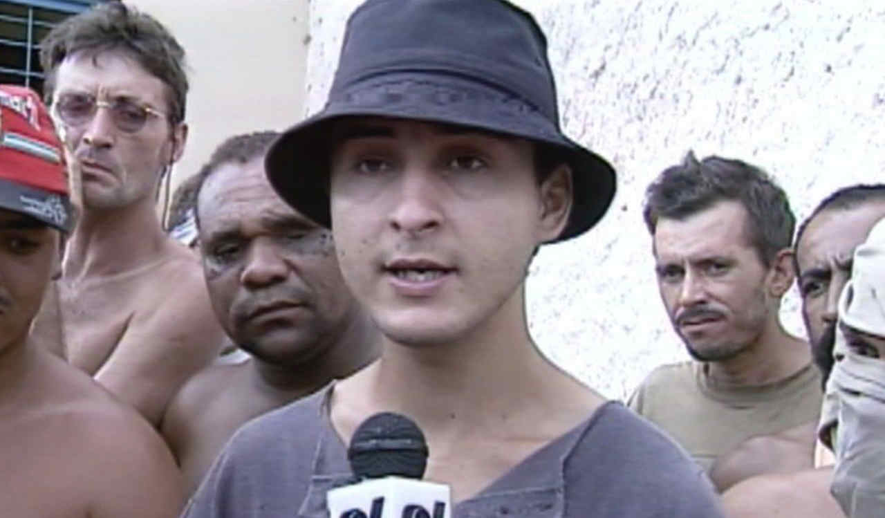 Pareja era o líder e porta-voz dos presos rebelados no Cepaigo | Foto: Reprodução / TV Anhanguera