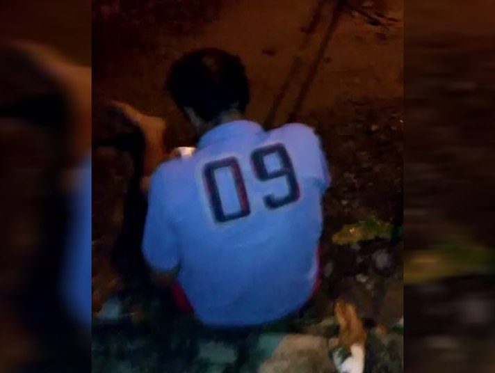 Preso suspeito de matar homem sentado em calçada em Aparecida | Foto: Reprodução