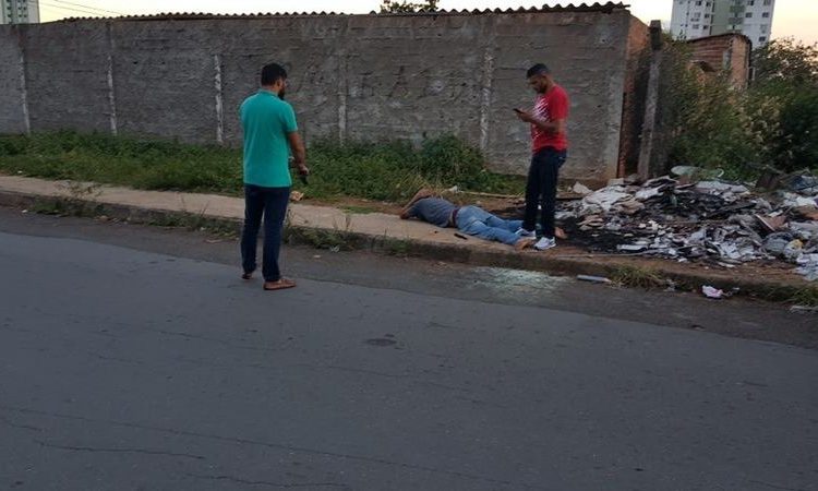 Perito interrompeu assalto no Setor dos Afonsos, em Aparecida | Foto: Leitor / Whatsapp