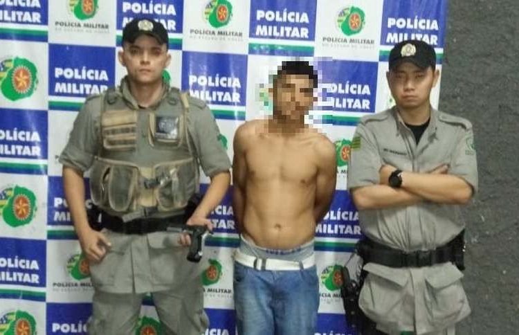 Homem é preso após roubos na saída de show em Goiânia | Foto: Divulgação / PM