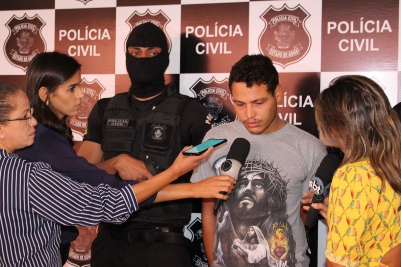 Câmera de segurança flagrou estuprador em série atacando mulher em Aparecida | Foto: Divulgação / PCGO