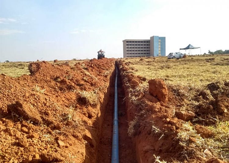 Sistema de água será implantado no fim do ano na UFG Câmpus Aparecida | Foto: Saneago