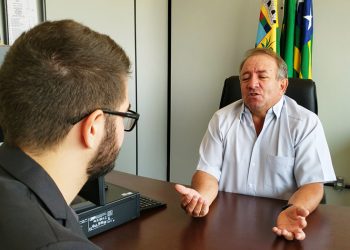 Presidente da Câmara de Aparecida Vilmar Mariano (MDB) foi entrevistado pelo Aparecida Sem Censura | Foto: Folha Z