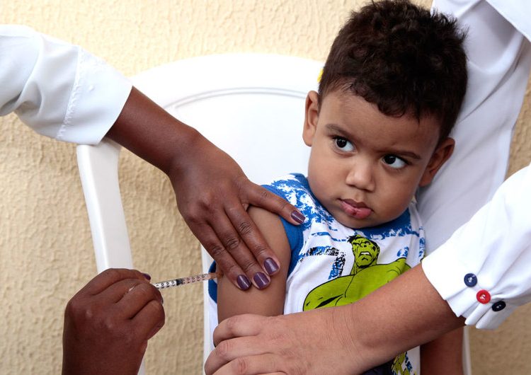 1ª fase da vacinação contra sarampo em Aparecida é destinada às crianças com mais de 6 meses e menos de 5 anos | Foto: Enio Medeiros