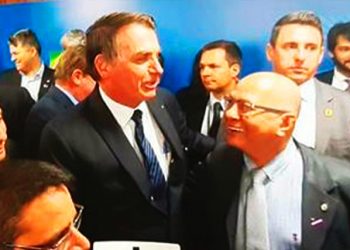 Bolsonaro convida Professor Alcides para se filiar ao Aliança pelo Brasil | Foto: Reprodução