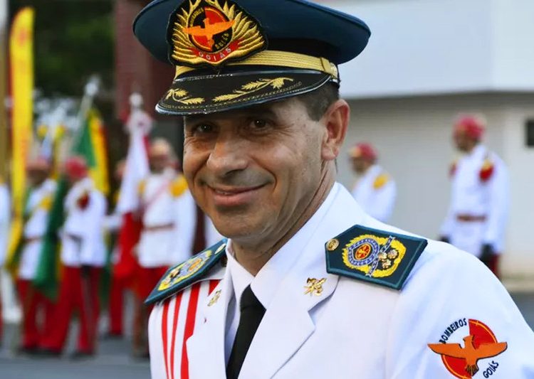 Comandante geral do Corpo de Bombeiros de Goiás, coronel Dewislon Adelino Mateus | Foto: Divulgação / CBM-GO