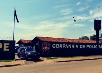 A Companhia de Policiamento Especializado (CPE) de Aparecida de Goiânia fica no Residencial Garavelo Parque | Foto: Reprodução