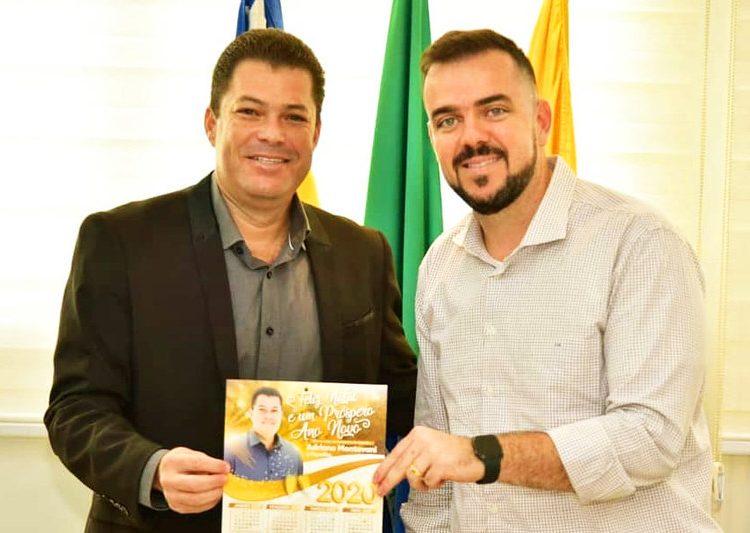 Prefeito Gustavo Mendanha manterá Adriano Montovani na gestão | Foto: Divulgação / Prefeitura de Aparecida