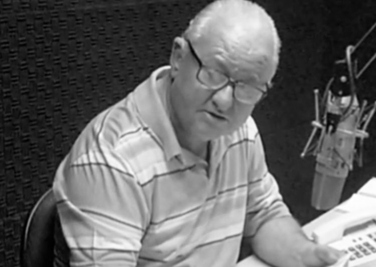 Radialista Claudino Silveira morreu aos 80 anos na noite da última quarta, 25, em Goiânia | Foto: Reprodução