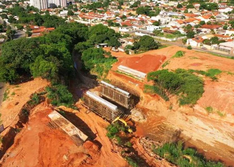 Prefeitura de Goiânia dá prosseguimento à revitalização da Marginal Cascavel | Foto: Divulgação / Seinfra