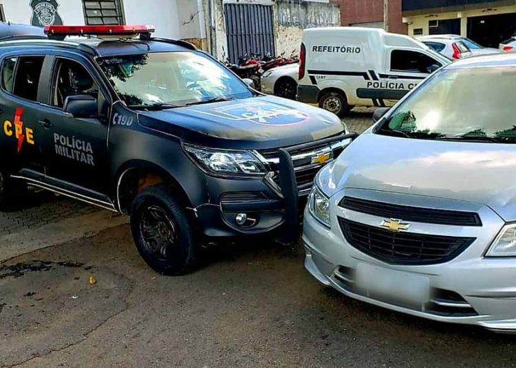 Carro roubado foi localizado rapidamente por equipes da CPE Aparecida e devolvido ao proprietário | Foto: Divulgação