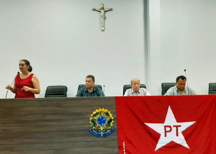 PT realizou nessa 2ª feira (3) reunião para tratar da montagem da chapa para as Eleições 2020 em Aparecida | Foto: Divulgação