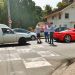 Motorista de Fiorino se envolve em acidente com Ferrari em Blumenau | Foto: Reprodução
