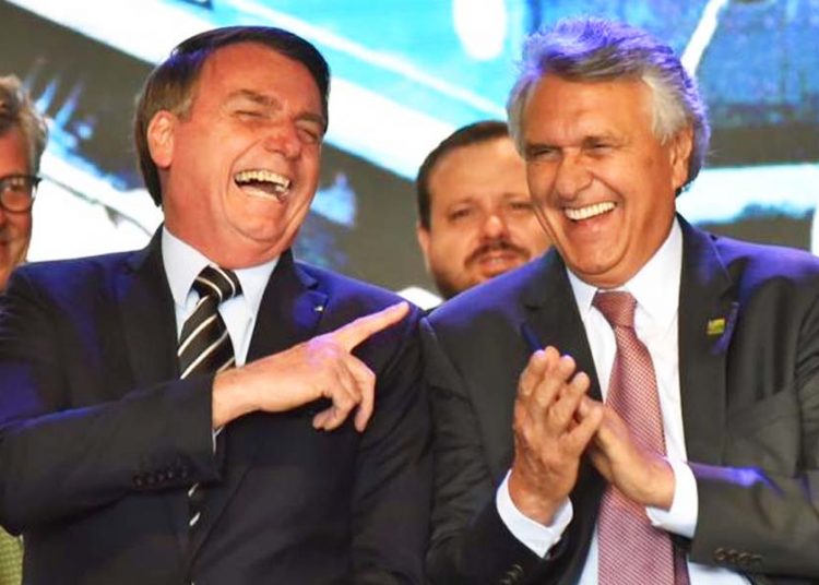 Jair Bolsonaro e Ronaldo Caiado | Foto: Divulgação