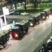Caminhões do exército transportam caixões de cemitério lotado pelas ruas da Itália | Foto: Reprodução / Twitter