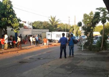 Idoso foi vítima de descarga elétrica no setor Sítios Santa Luzia, em Aparecida de Goiânia | Foto: Leitor / Folha Z