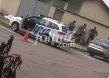 motociclista atropelado Mansões Paraíso