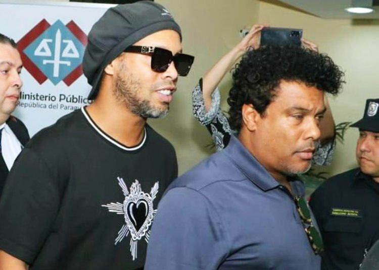 Ronaldinho Gaúcho terá audiência de conciliação em Goiânia no dia 22 de maio | Foto: MP Paraguai