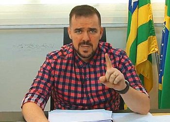 "Não terei dificuldade de revogar o decreto já na 6ª feira", adverte Gustavo Mendanha sobre possibilidade de voltar atrás em relação à reabertura dos comércios em Aparecida | Foto: Reprodução