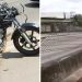 Motociclista de 27 anos morreu após colidir contra poste na BR-153, em Aparecida de Goiânia | Foto: PRF e Leitor
