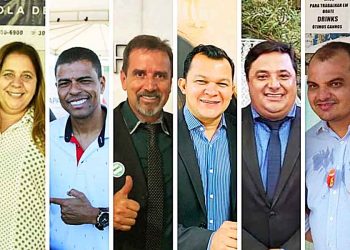 Lista do PTC Aparecida inlcui: Tia Deni, Antônio Neto, Edinho, Hanleryo Arantes, Leandro da Pamonharia e Wilker Suldamerica | Foto: Montagem / FZ