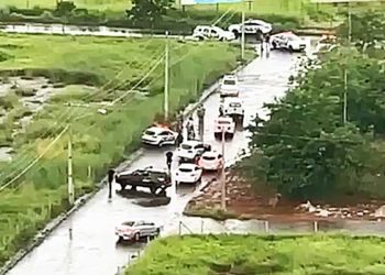 Ocorrência na Vila Alpes, em Goiânia | Foto: Leitor