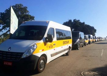 Vans escolares poderiam transportar mais de 3 mil passageiros por hora em Aparecida | Foto: Divulgação