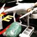 Drone foi usado para enviar drogas para a CPP de Aparecida de Goiânia | Foto: Divulgação/PM-GO