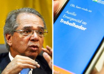 Paulo Guedes diz que auxílio emergencial pode ser prorrogado por "1 ou 2 meses" | Fotos: Agência Brasil
