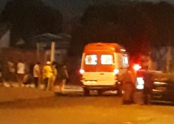 Criança foi atropelada na Avenida B, no Marista Sul, em Aparecida | Foto: Jhonney Macena