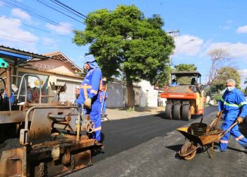 Programa reconstrução asfáltica de Goiânia | Foto: Secom/Goiânia