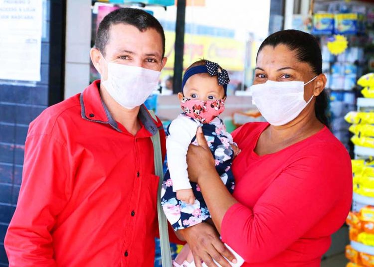 Uso obrigatório de máscaras foi fixado por decreto em Aparecida de Goiânia | Foto: Enio Medeiros