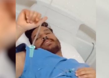Cauan foi transferido de hospital em Goiânia | Foto: Reprodução