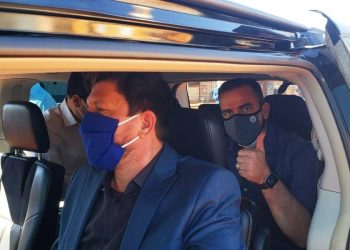 Glaustin da Fokus e Gustavo Mendanha | Foto: Folha Z