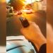 VÍDEOS: Carro é cravejado de bala em tentativa de homicídio na Região Noroeste de Goiânia | Foto: Reprodução