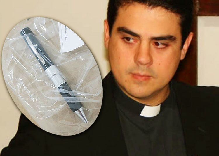 Caso Padre Robson: MP analisa conteúdo de caneta espiã apreendida | Foto: Divulgação/MP-GO