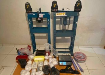 laboratório cocaína Aparecida