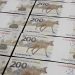Banco Central (BC) lançou nesta 4ª feira (2) a nova nota de R$ 200 com a imagem do lobo-guará | Foto: Raphael Ribeiro/BCB